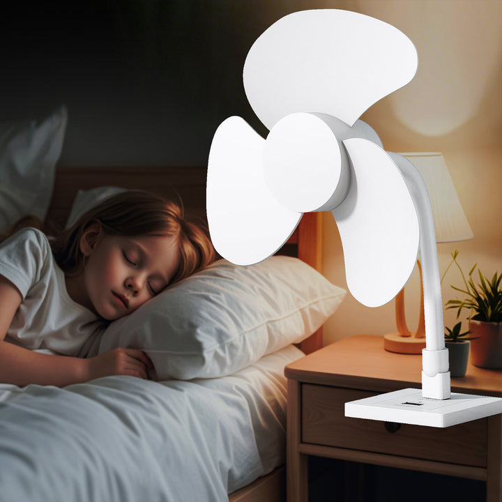 Unisex Wall-Mounted Adjustable Air Circulation Fan Kalsten