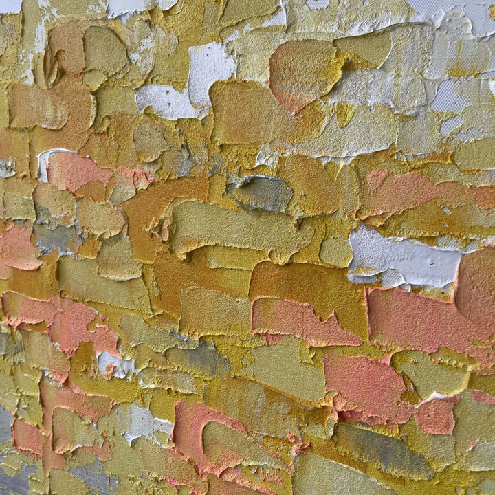 Textured Canvas Wall Art for Home Interiors