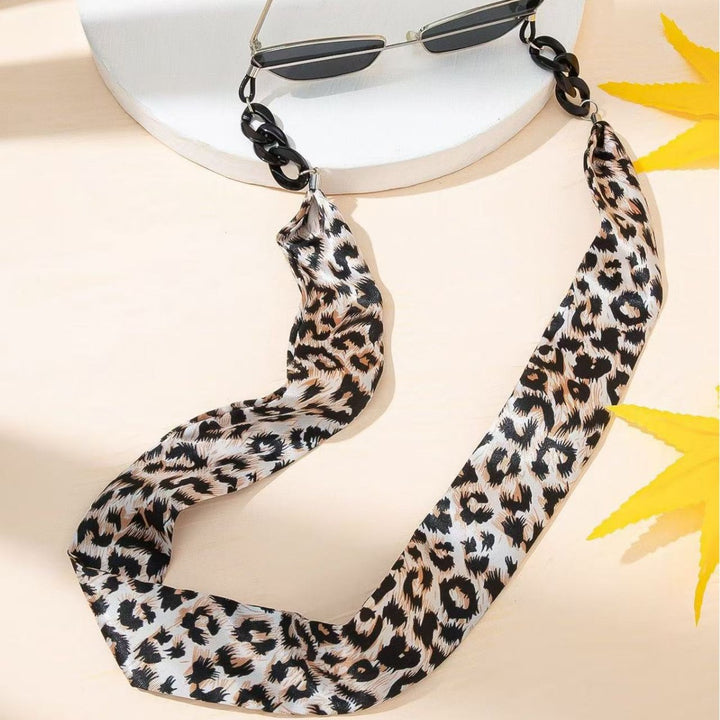 Chic Animal Print Eyewear Chain Kalsten