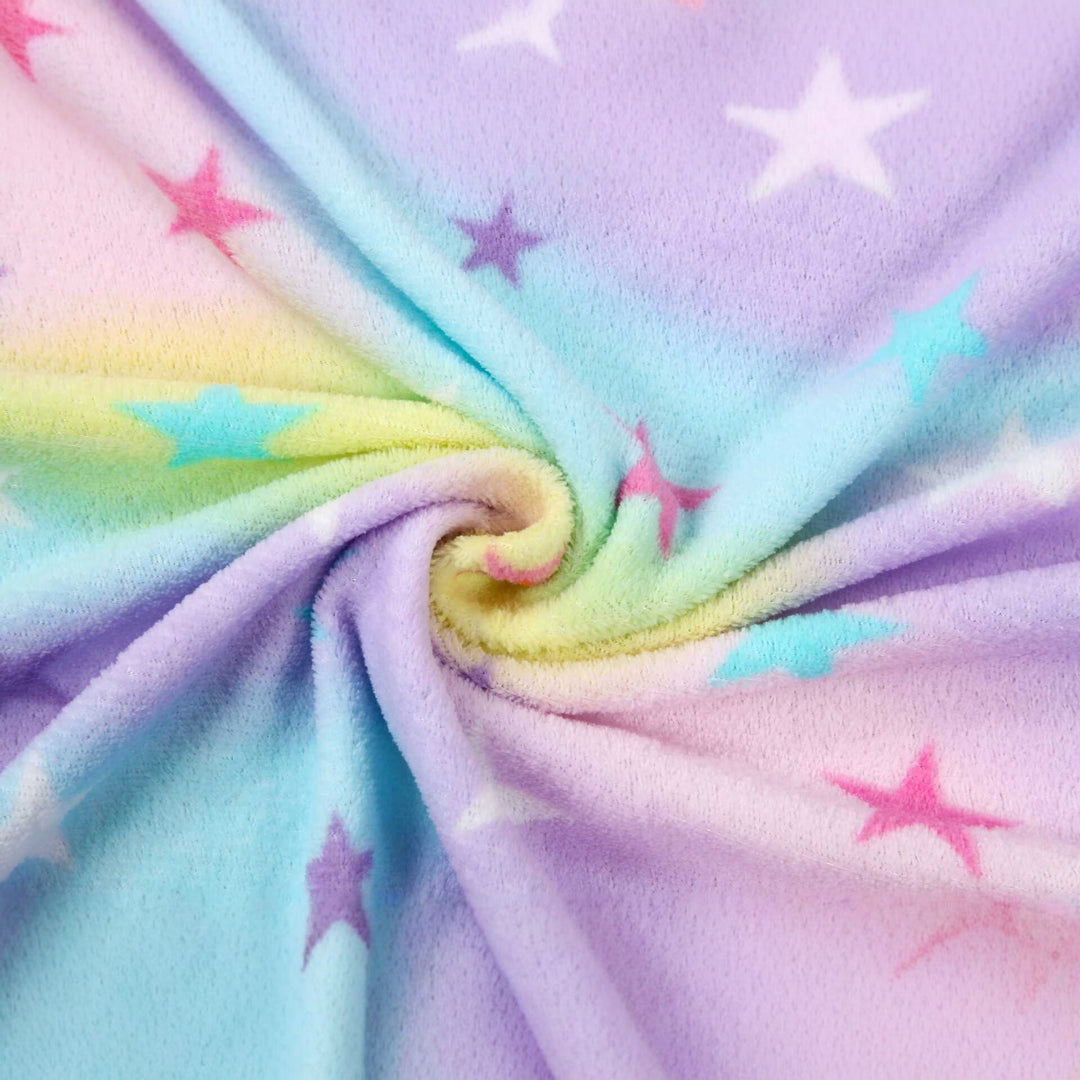 Cozy Star Patterned Blanket