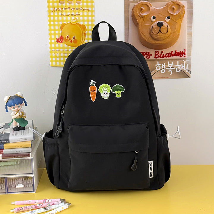 Casual Animated Vegetable-Themed Backpack Kalsten