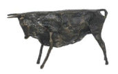 Modern Artistic Bull Sculpture