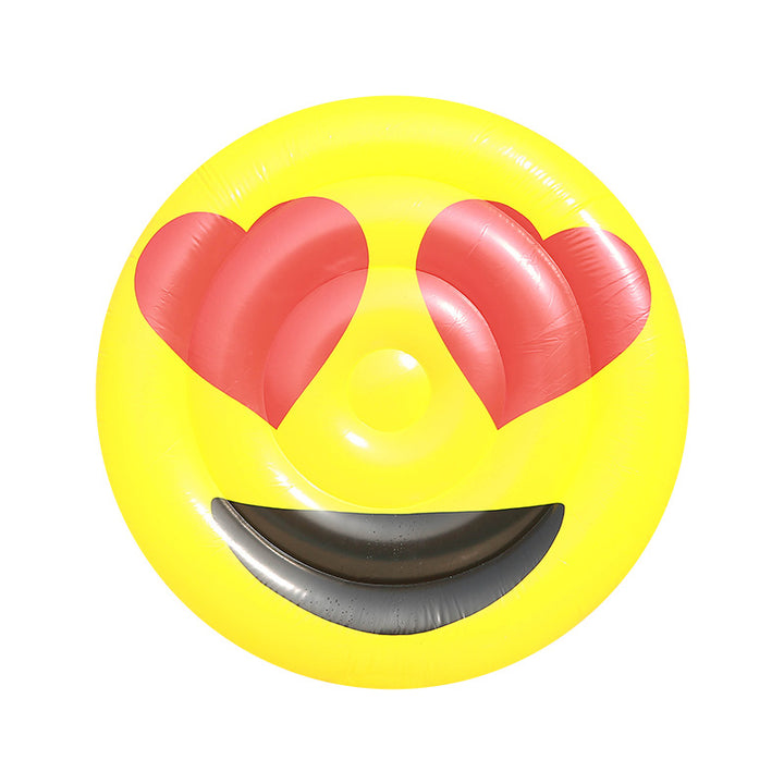 Women Inflatable Emoji Swim Ring Kalsten