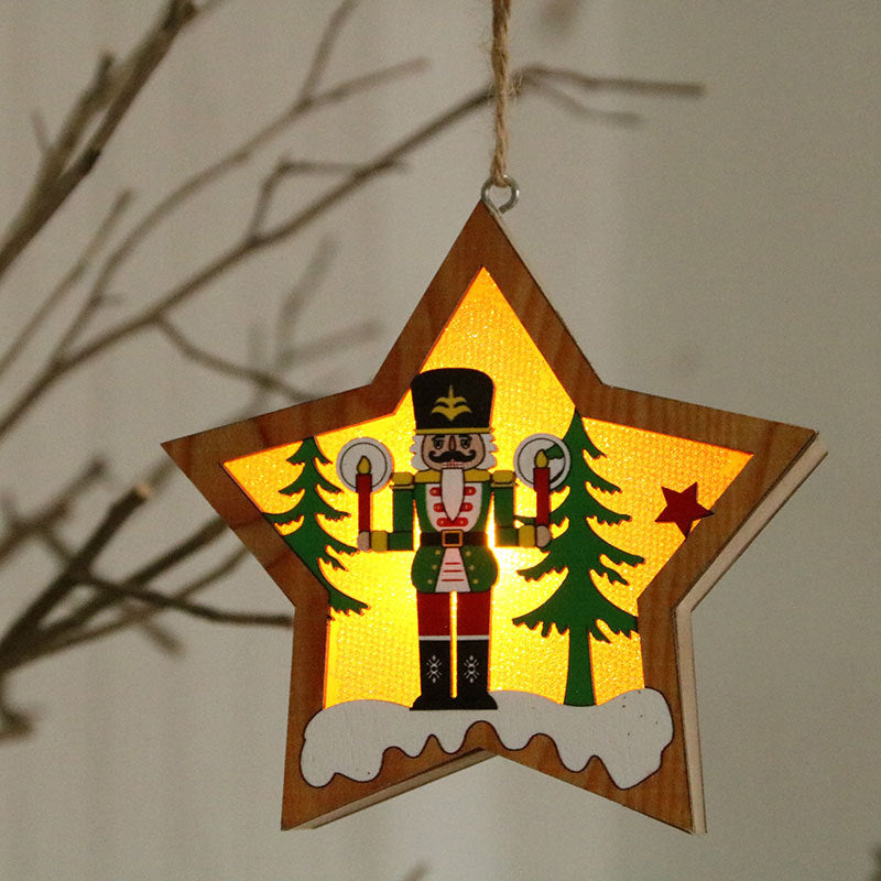 Decorative Star-Shaped Nutcracker Light Kalsten
