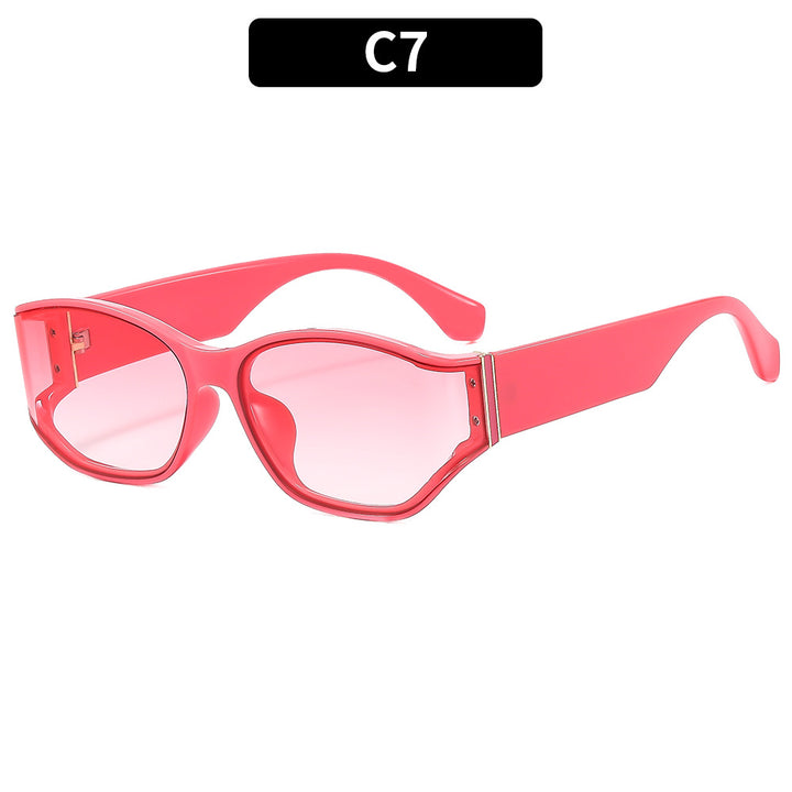 Contemporary Cat-Eye Sunglasses