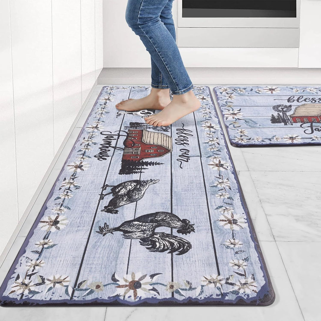 Kitchen-Themed Runner Mat