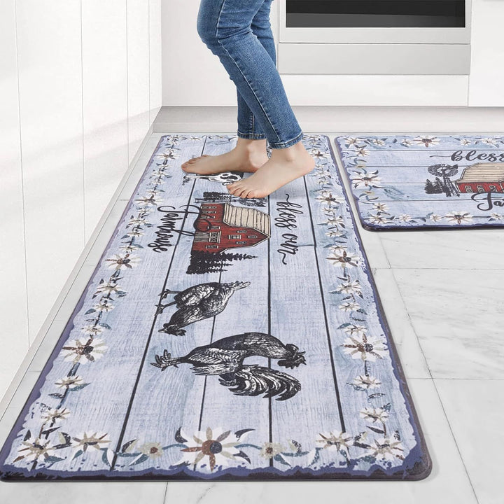 Kitchen-Themed Runner Mat