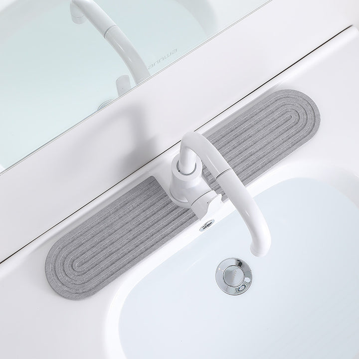 Decorative Bathroom Sink Mat