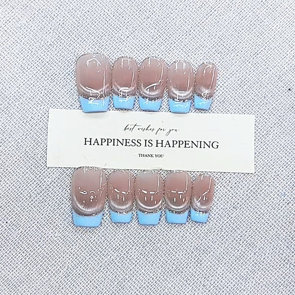 Glamorous Ombre Effect Press-On Nail Set Kalsten