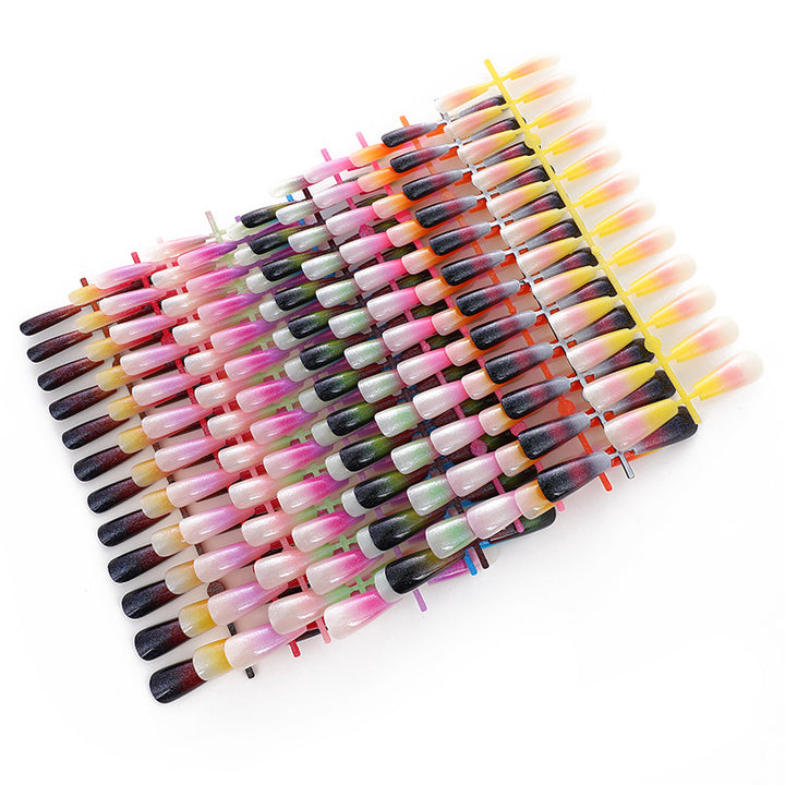 Glamorous artificial nails with gradient Kalsten