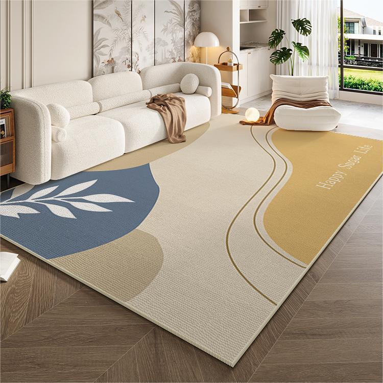 Contemporary Floral Design Area Rug