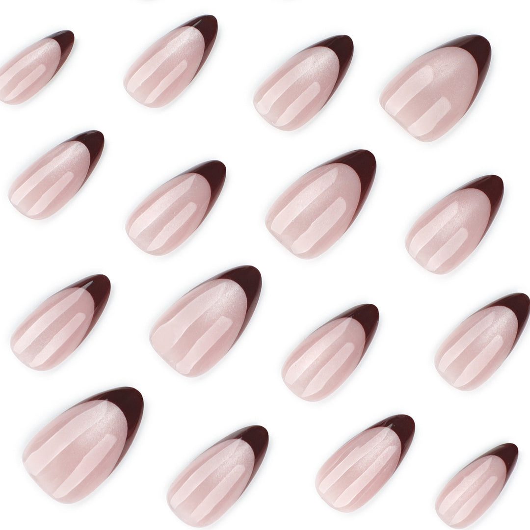 Elegant Acrylic Nails with Modern Ombre Design Kalsten