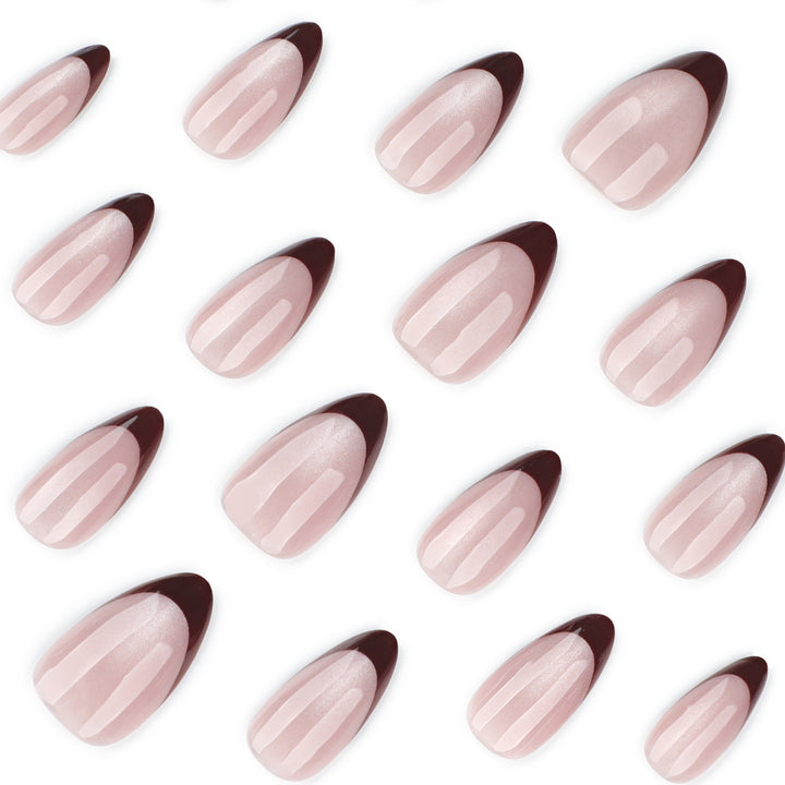 Elegant Acrylic Nails with Modern Ombre Design Kalsten