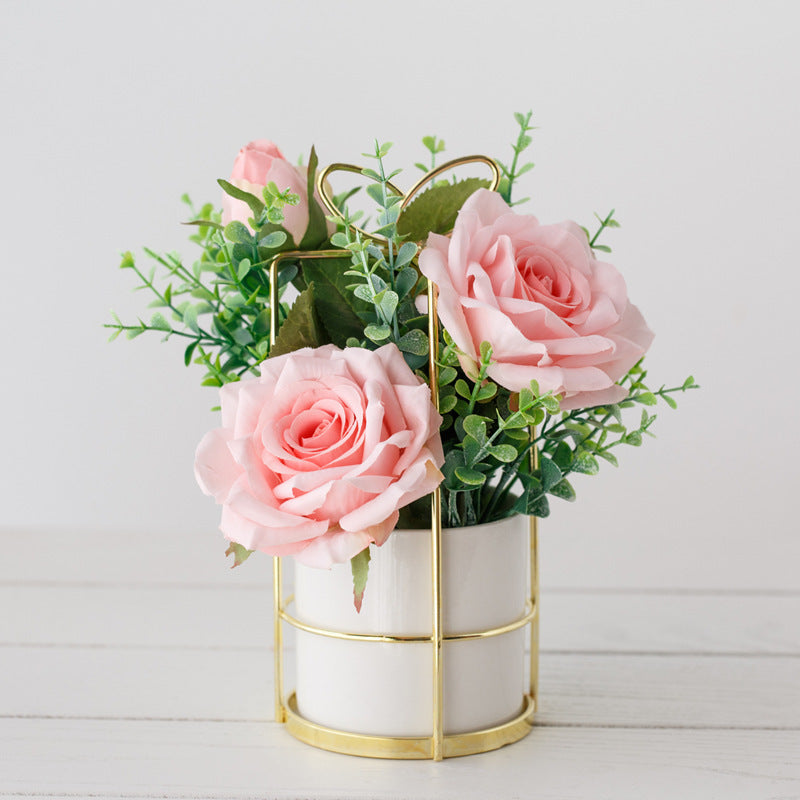 Charming Floral Table Centerpiece