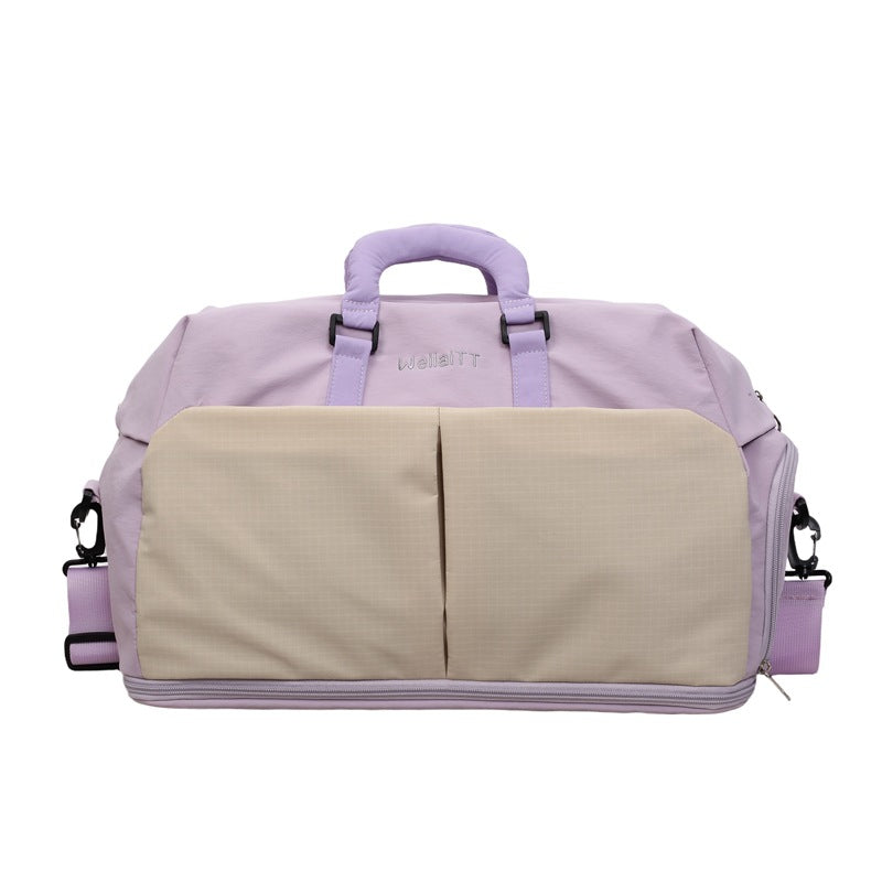 Multi-Compartment Travel Duffel Bag
