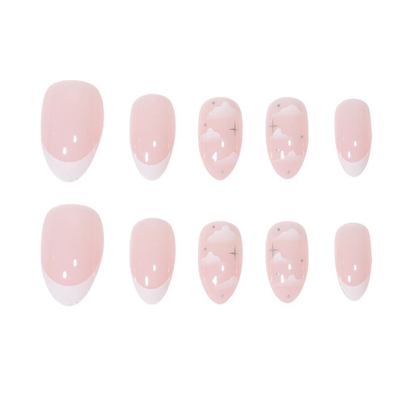 Elegant Marble-Inspired Press-On Nails Kalsten