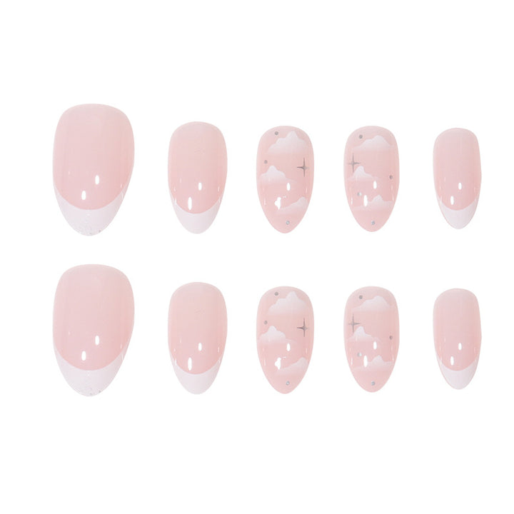 Elegant Marble-Inspired Press-On Nails Kalsten