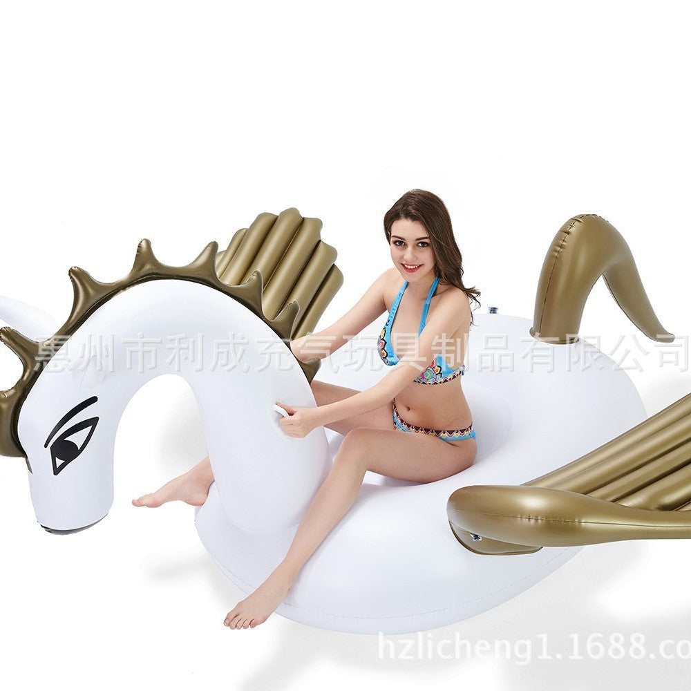 Women inflatable unicorn bath fun Kalsten