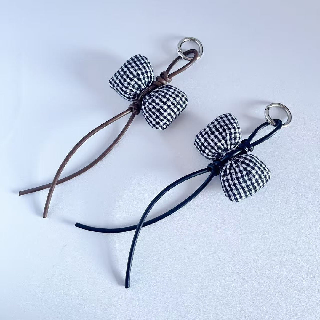 Decorative Leather Tassel Keychain Kalsten