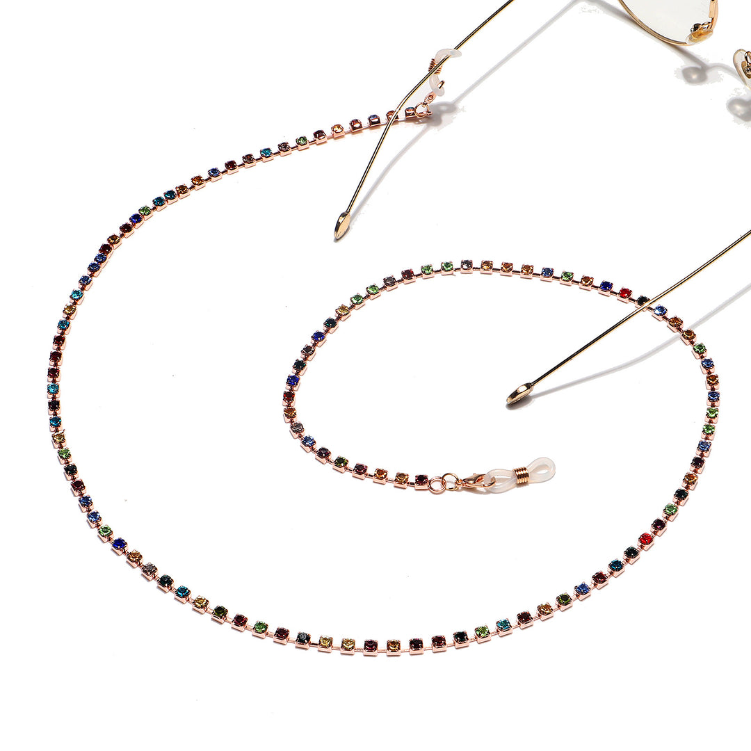 Glamorous Crystal Eyewear Chain Kalsten