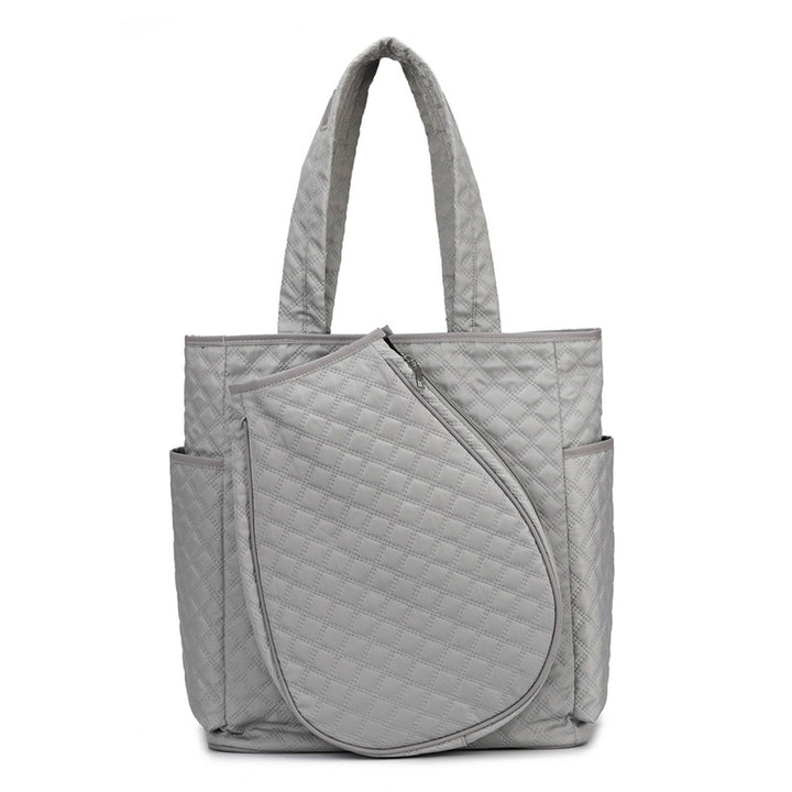 Quilted Multi-Pocket Tote Bag Kalsten