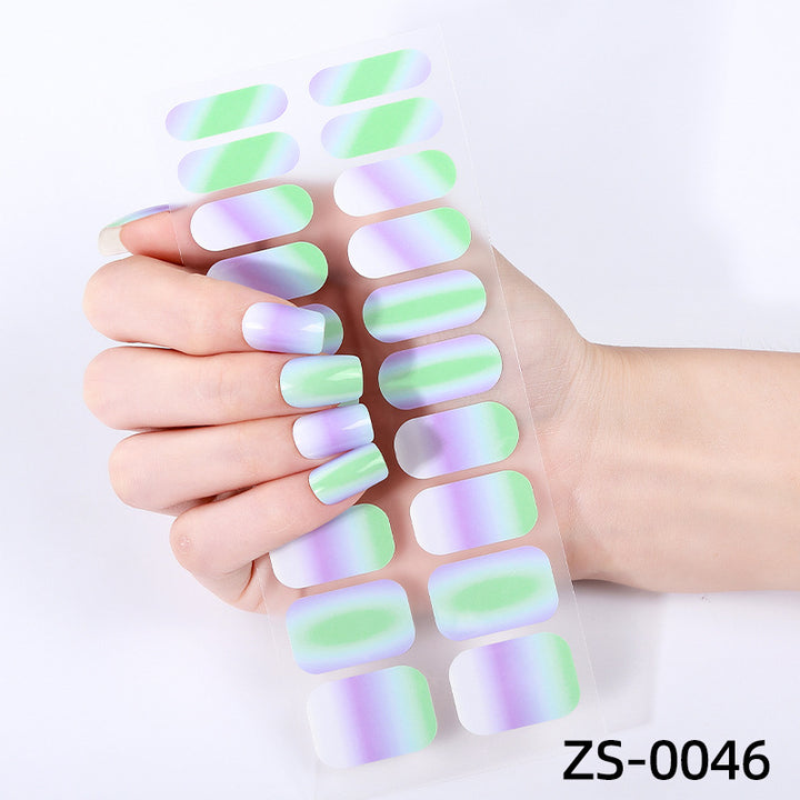 Glossy Ombre Nail Wraps