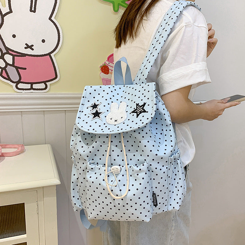 Playful Rabbit Embellished Backpack Kalsten