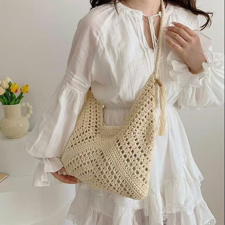 Hand-knotted Tote Bag Kalsten