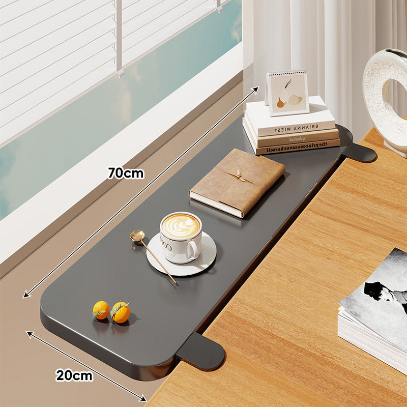 Clamp-On Window Sill Desk Extension Shelf