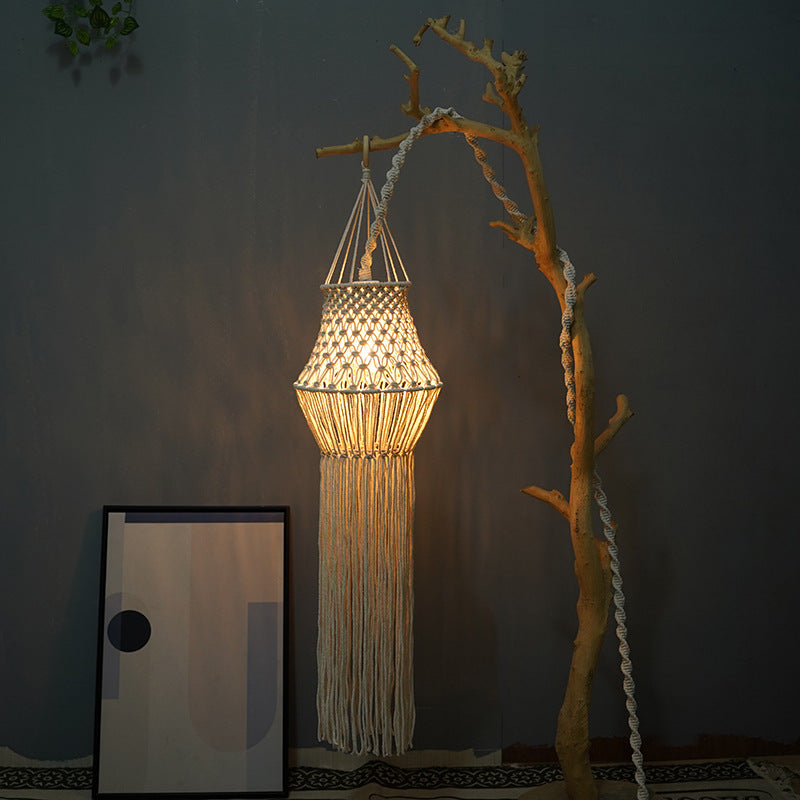 Macramé Pendant Light Shade Kalsten