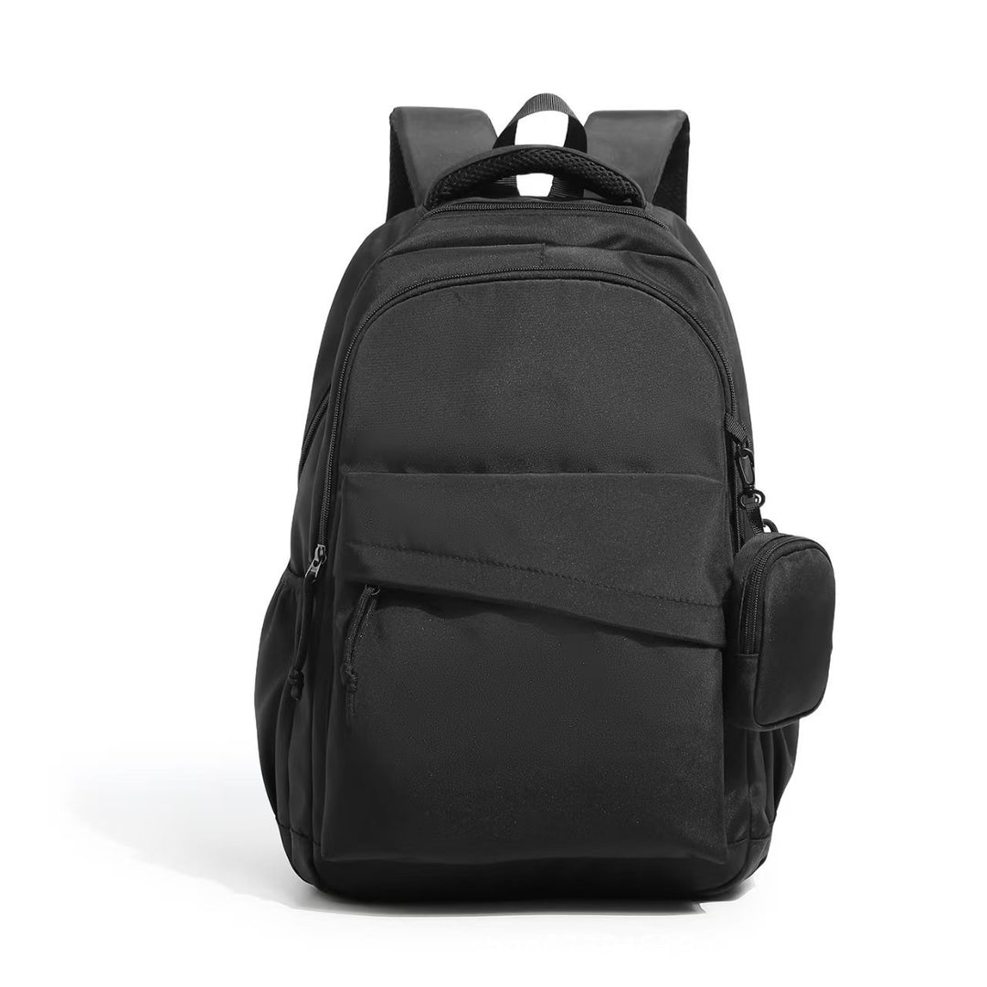 Everyday backpack with ergonomic compartment arrangement and creative motif details Kalsten