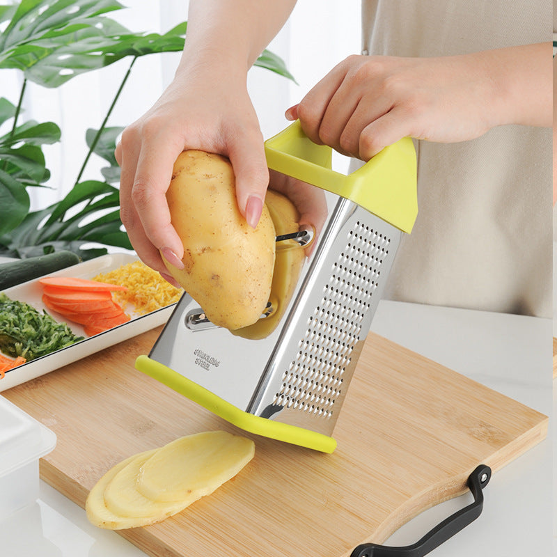 Multifunctional stainless steel kitchen grater with ergonomic handle Kalsten