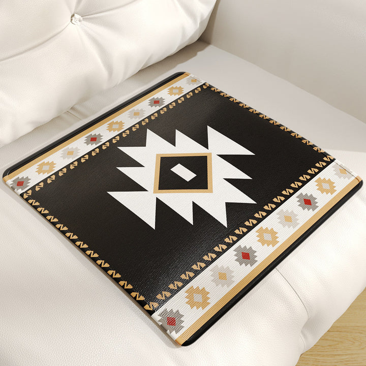 Decorative Geometric Floor Mat Kalsten