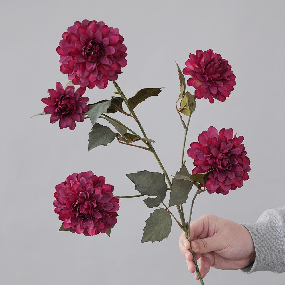 Faux Dahlia Stem