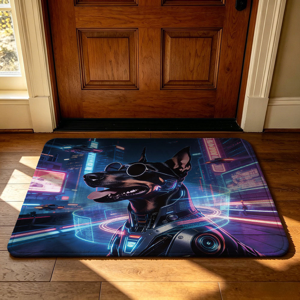 Cartoon-Themed Area Mat