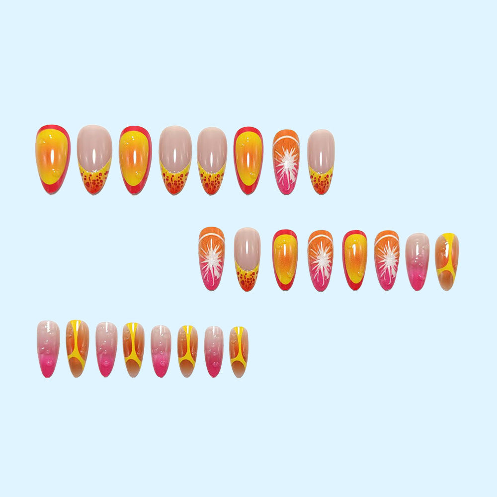 Creative 3D Nail Art with Fruity Motifs Kalsten