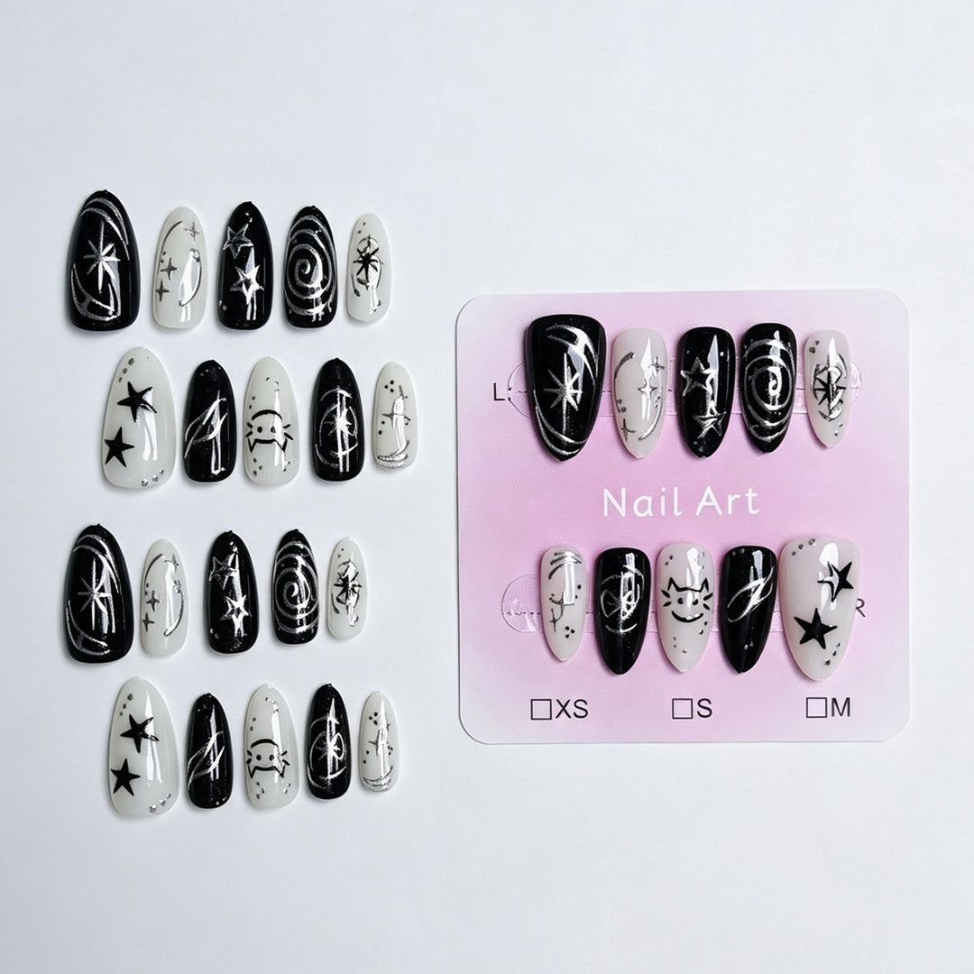 Exclusive Nail Design Set with Artistic Motifs Kalsten