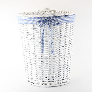 Decorative Wicker Laundry Basket Kalsten