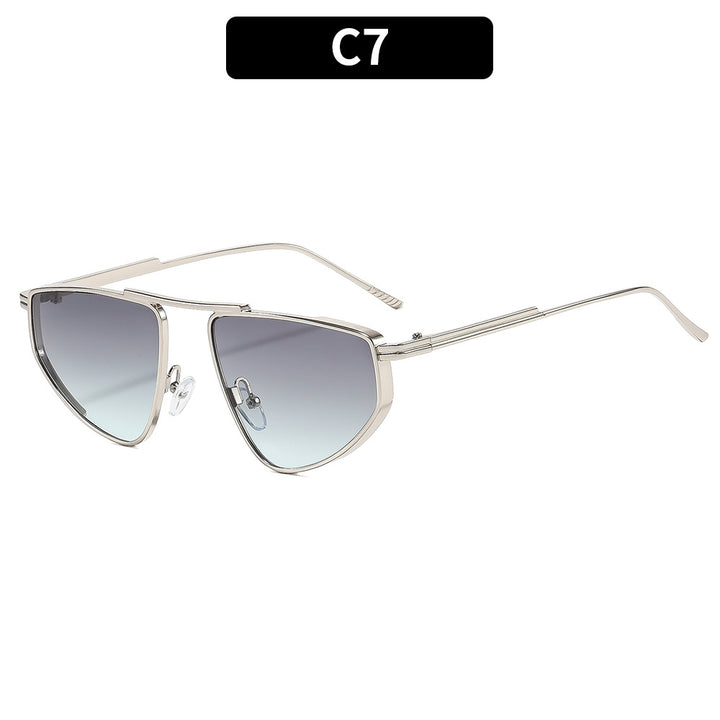 Bold Geometric Shield Eyewear