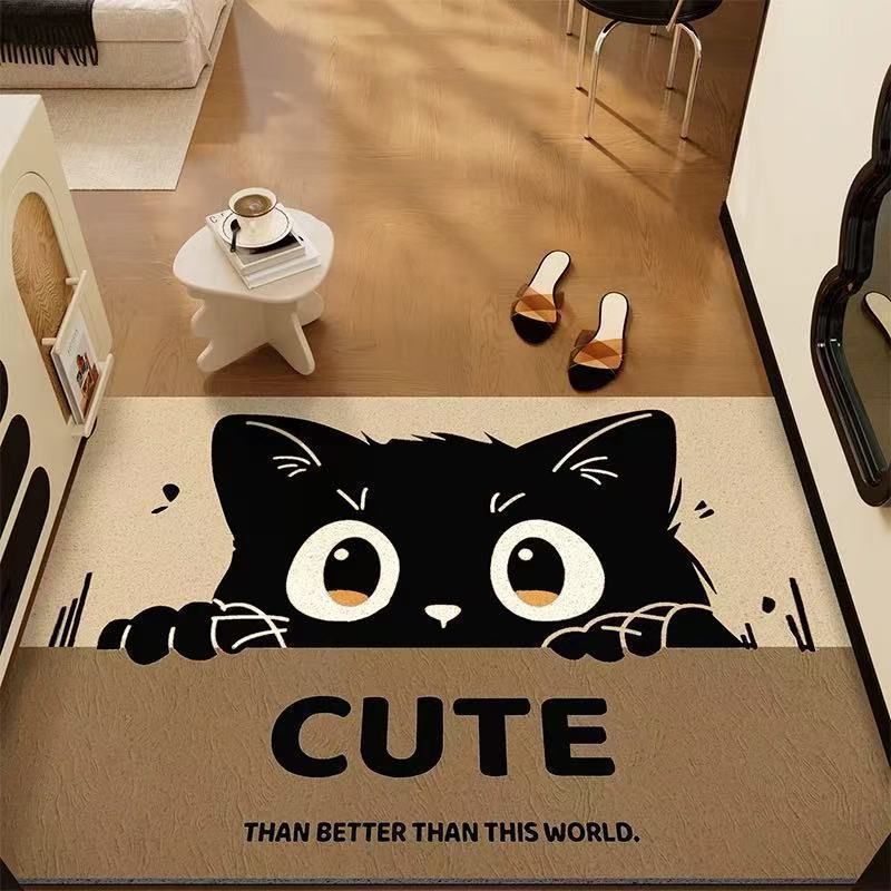 Playful Cartoon Doormat