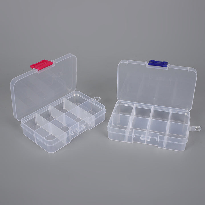 Multi-Purpose Transparent Compartment Storage Case Kalsten