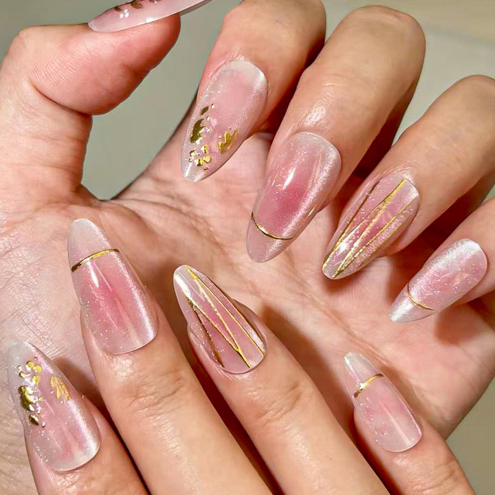 Versatile Press-On Nail Art Set Kalsten