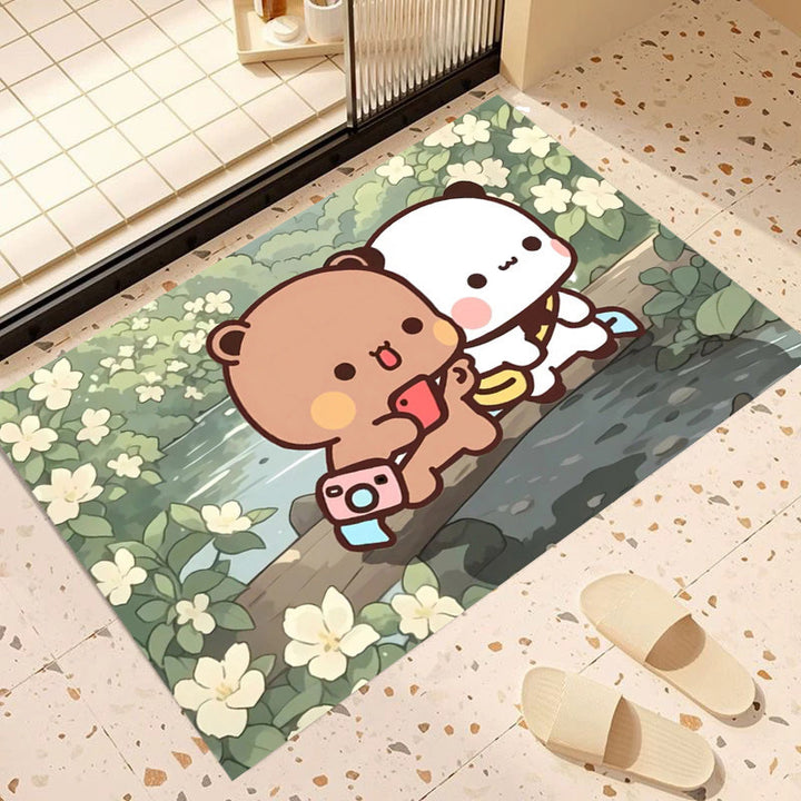 Cute Cartoon-Themed Area Mat