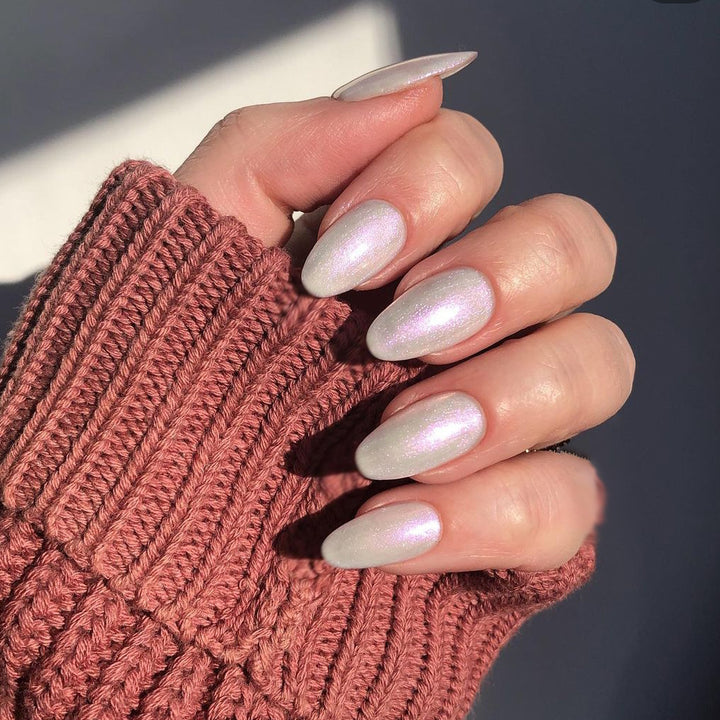 Premium Glossy Almond-Shaped Press-On Nail Tips Kalsten