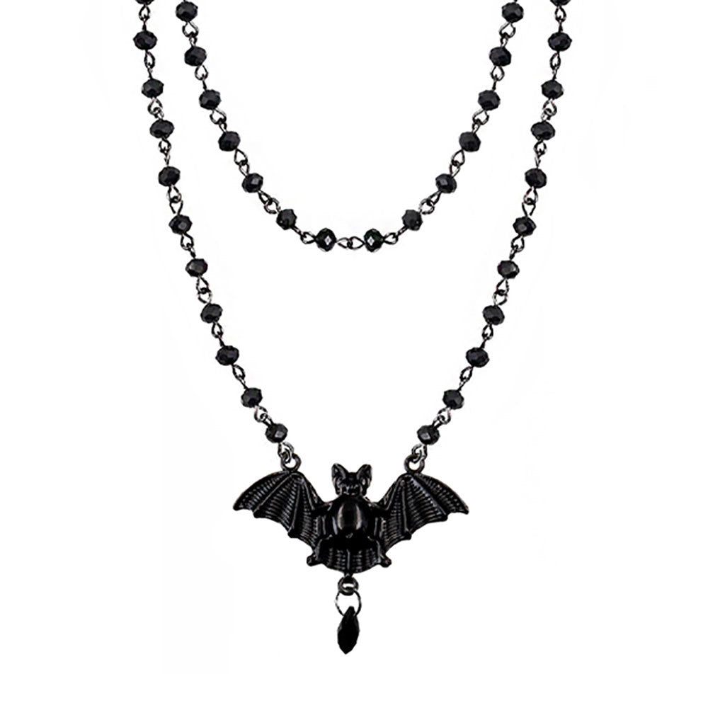 Layered Crystal Moon Jewelry Set Kalsten
