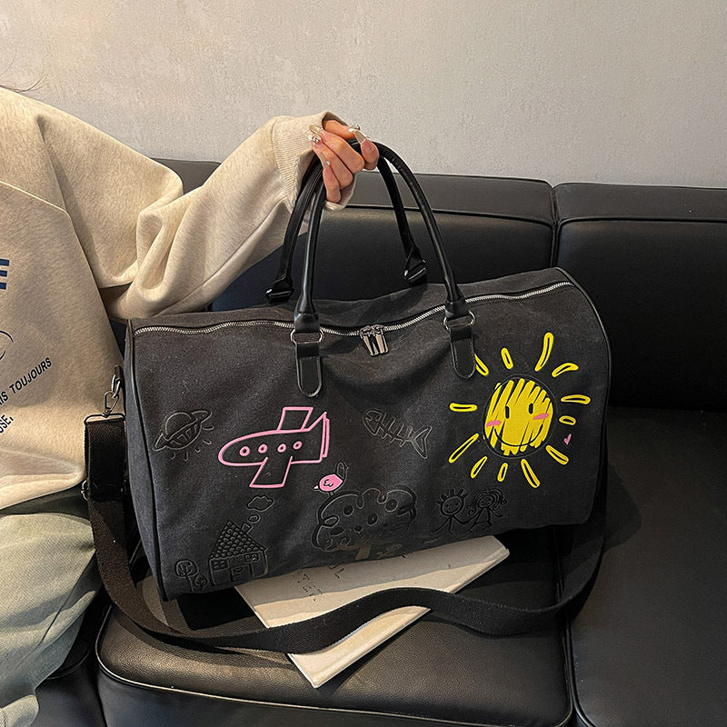Artistic Doodle Travel Duffle Bag Kalsten