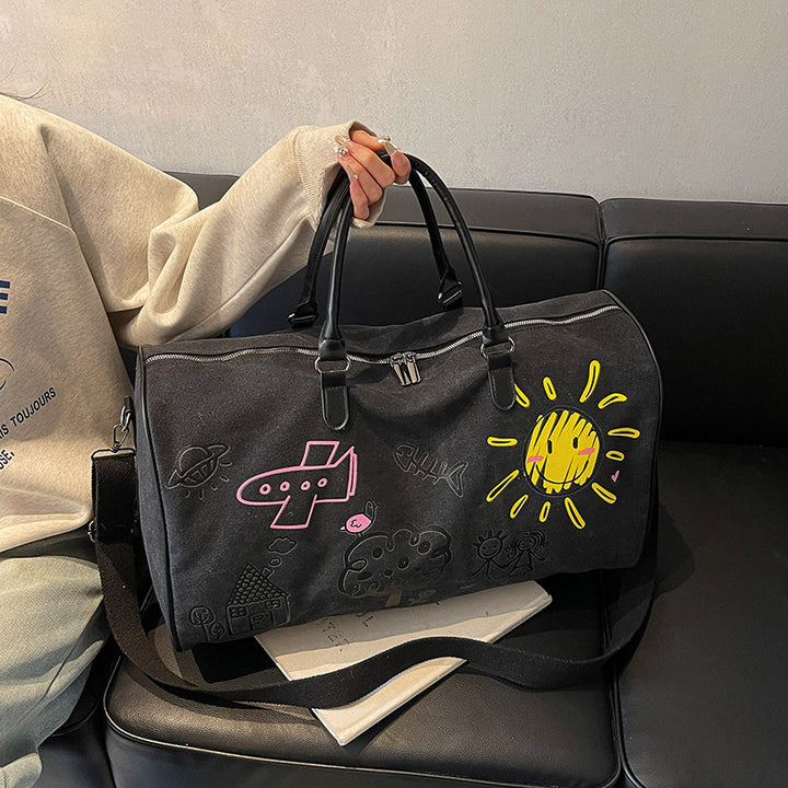 Artistic Doodle Travel Duffle Bag Kalsten