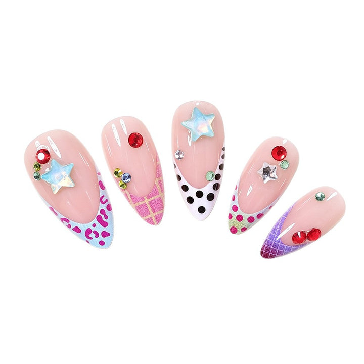 Artistic Themed Press-On Nail Set Kalsten