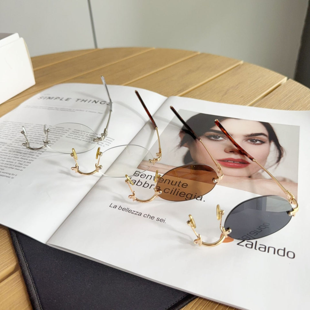 Modern Round Frame Eyeglasses Kalsten
