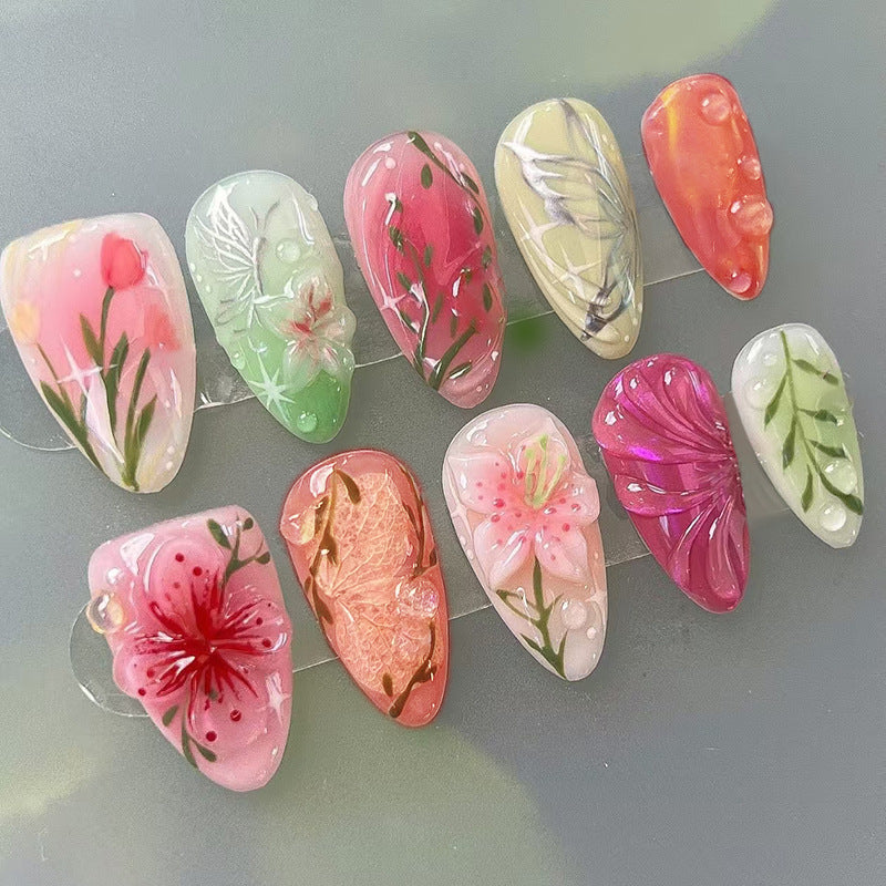 DIY Press-On Nail Art Set Kalsten